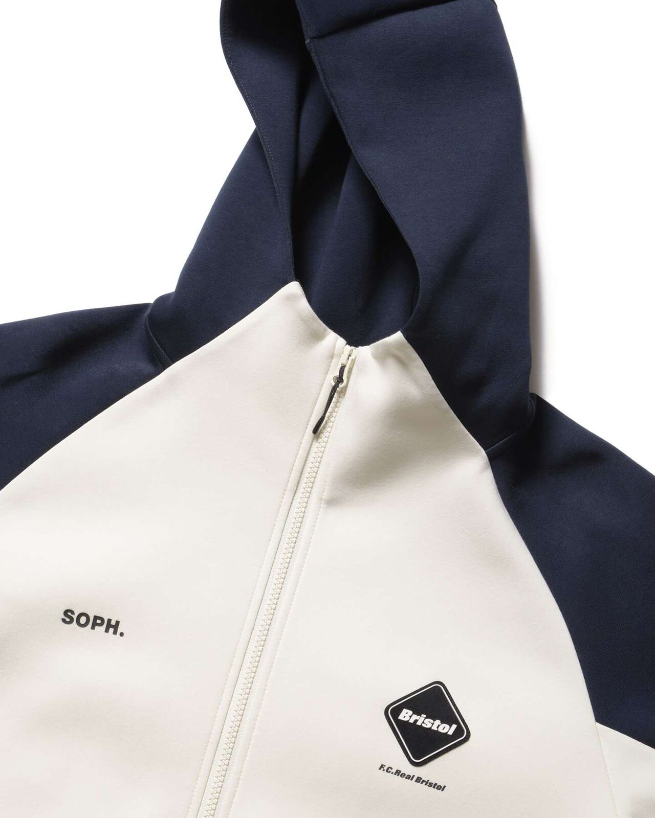 TECH SWEAT VENTILATION HOODIE,WHITE, large image number 3