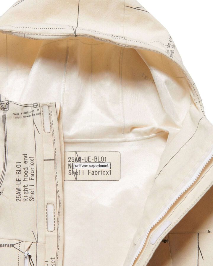 MAP-OUT 3LAYER MOUNTAIN PARKA,IVORY, medium image number 2