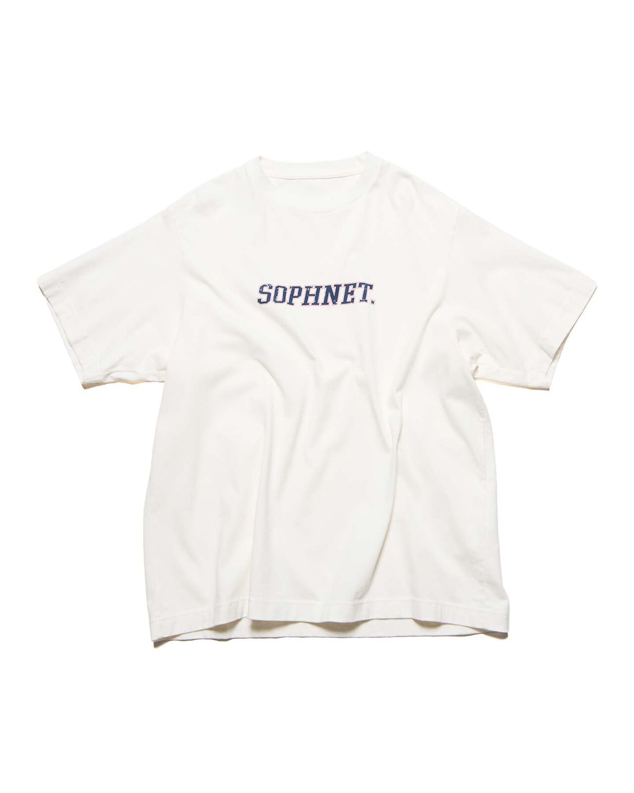 VINTAGE LOGO WIDE TEE,WHITE, large image number 0