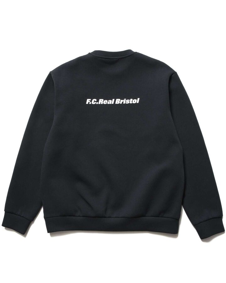 TECH SWEAT CREWNECK TOP,BLACK, medium image number 1