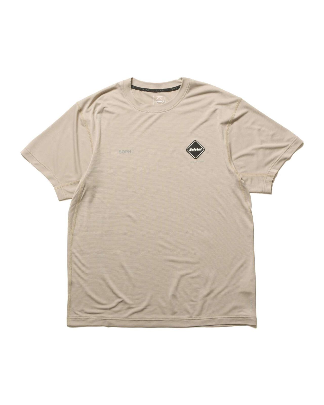 POLARTEC S/S WORKOUT TOP,GREIGE, large image number 0
