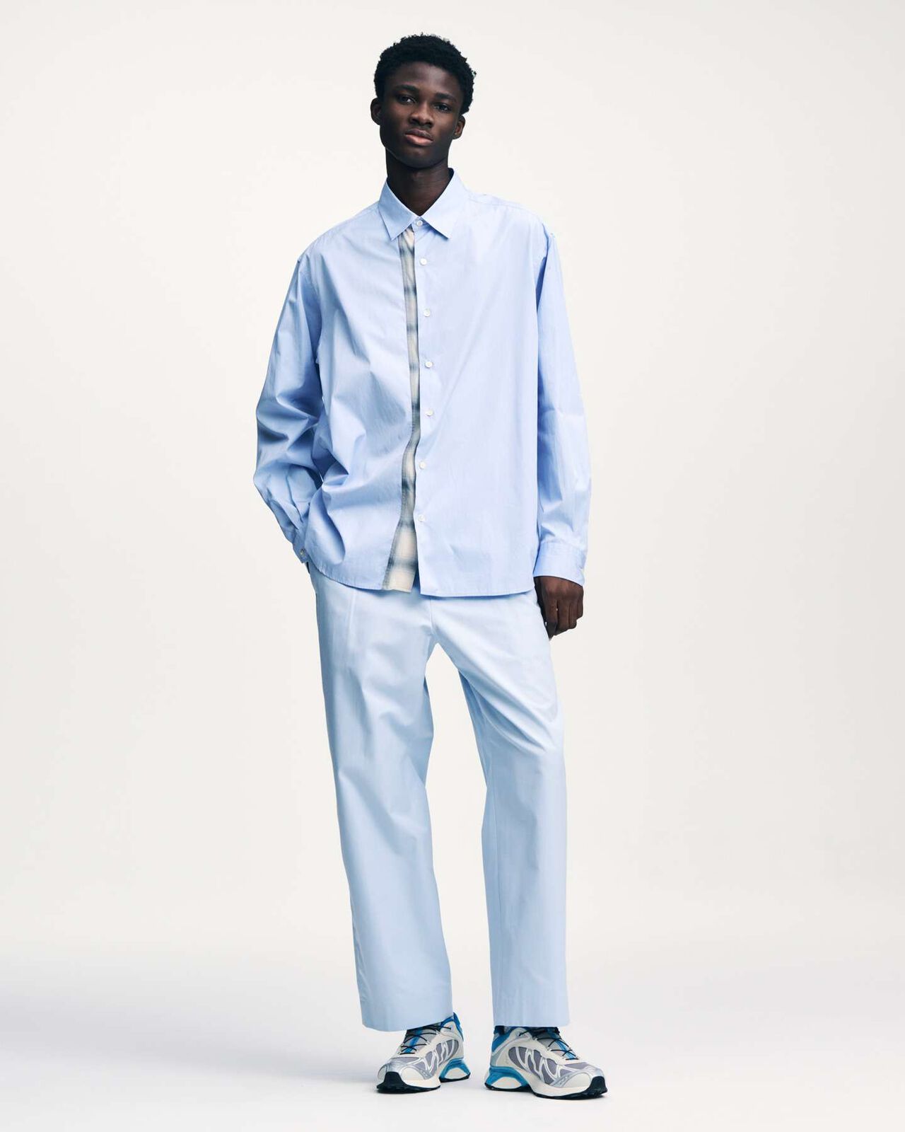 CHINO SLACKS,BLACK, large image number 6