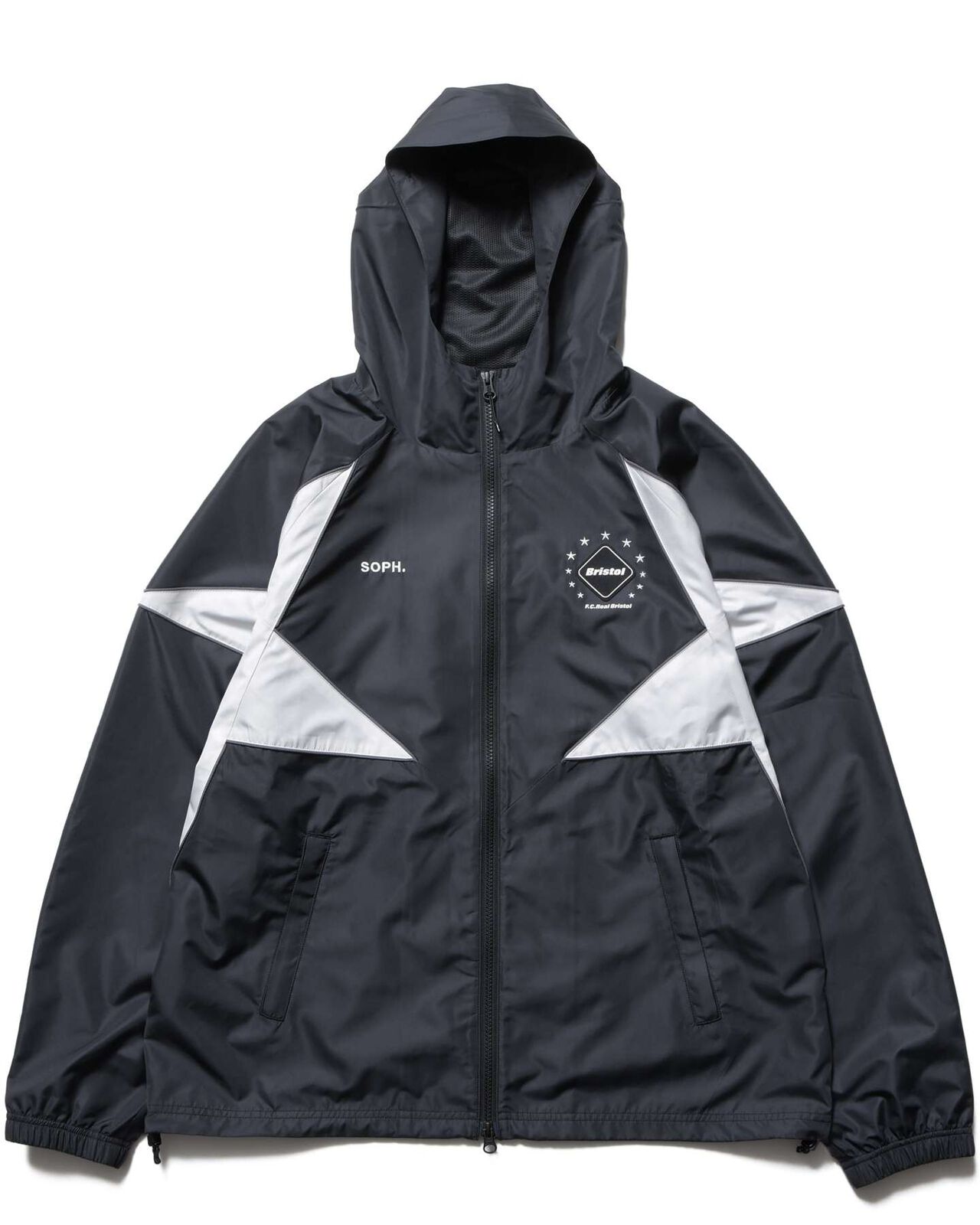 STAR WARM-UP JACKET,BLACK, large image number 0