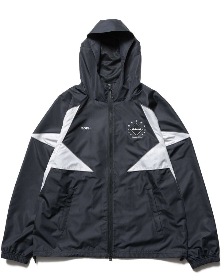 STAR WARM-UP JACKET,BLACK, medium image number 0
