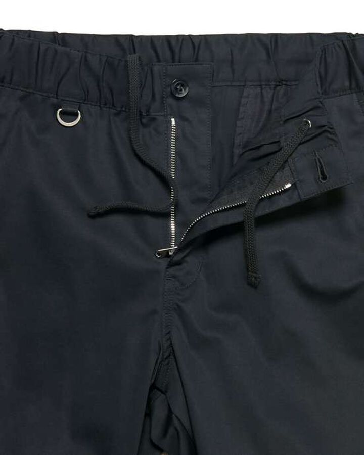 SLIM FIT RIBBED PANTS,BLACK, medium image number 2