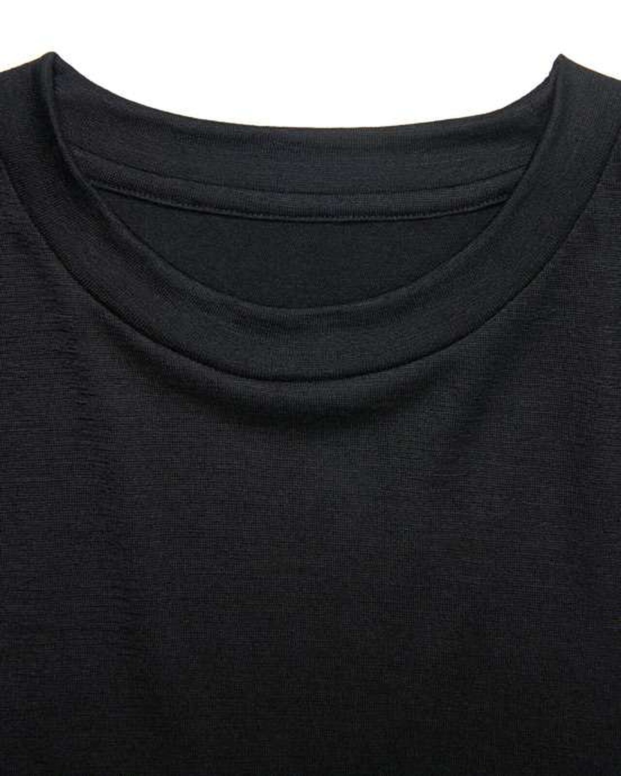 WASHABLE WOOL L/S TOP,BLACK, large image number 2
