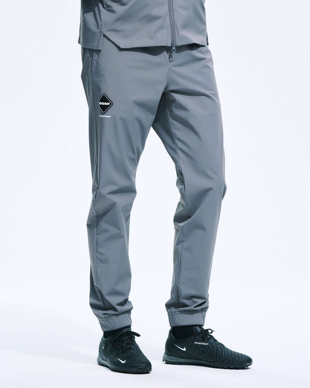 4WAY STRETCH TRACK PANTS,GRAY, large image number 5