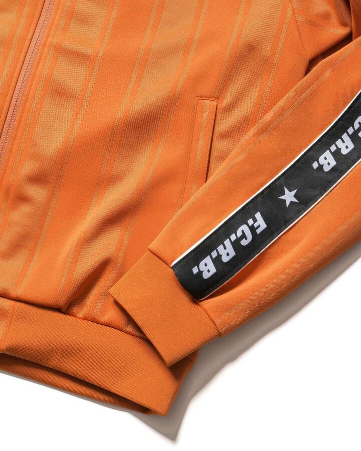SHADOW WEAVE STRIPE JACKET,ORANGE, medium image number 3