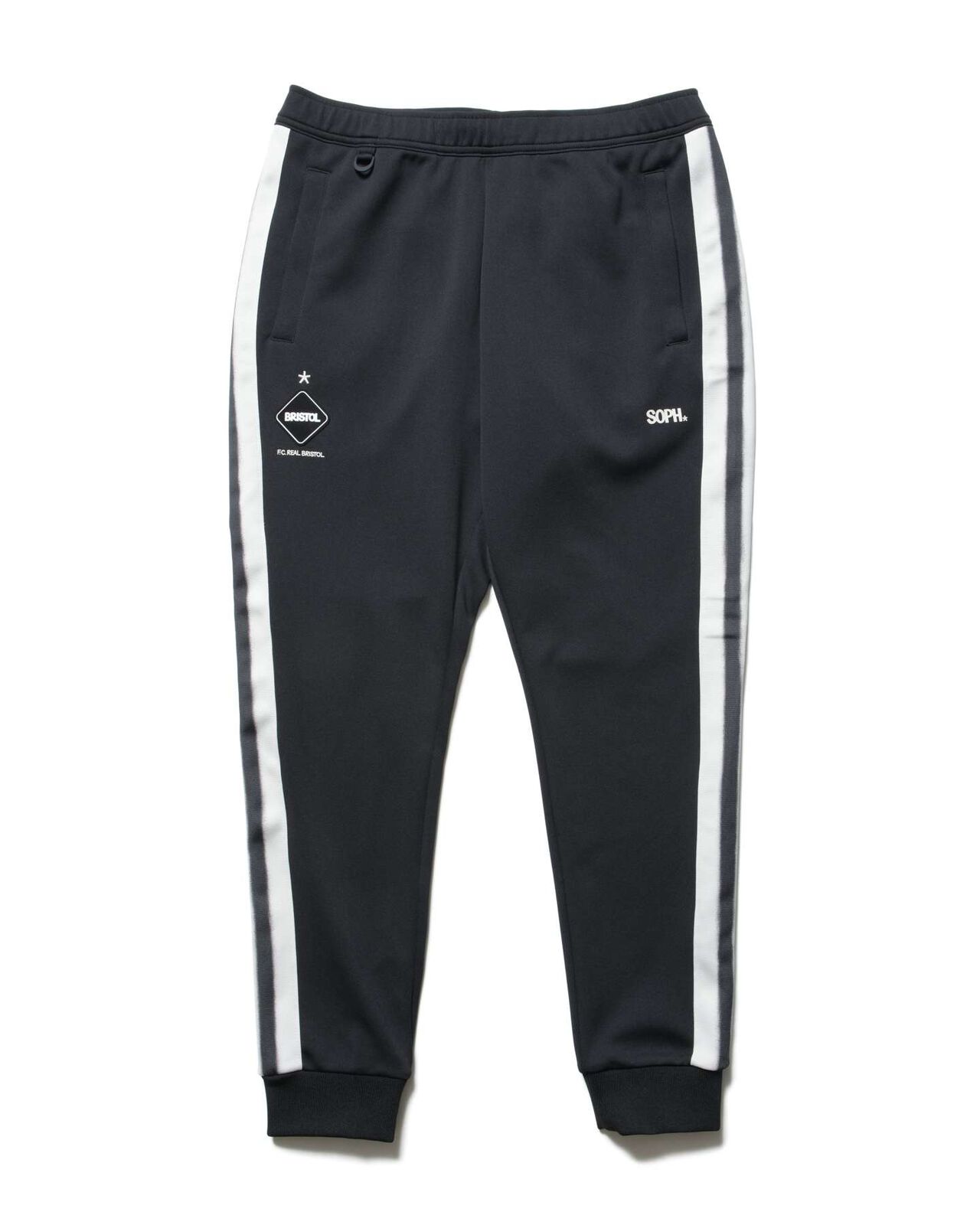 ERIC HAZE: TRAINING TRACK PANTS,BLACK, large image number 0