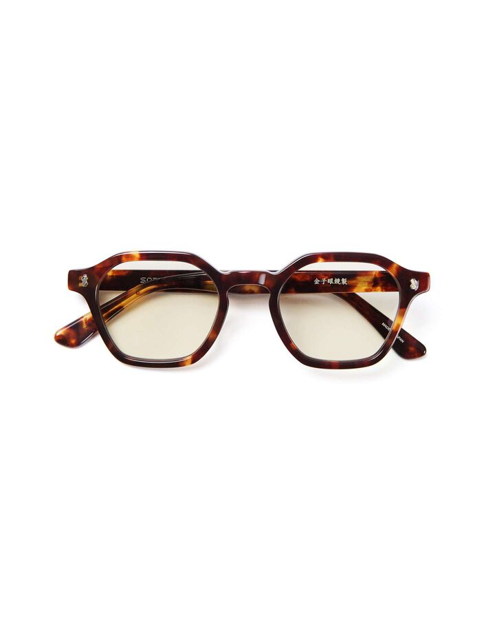 OCTAGON SUNGLASSES,BROWN, medium