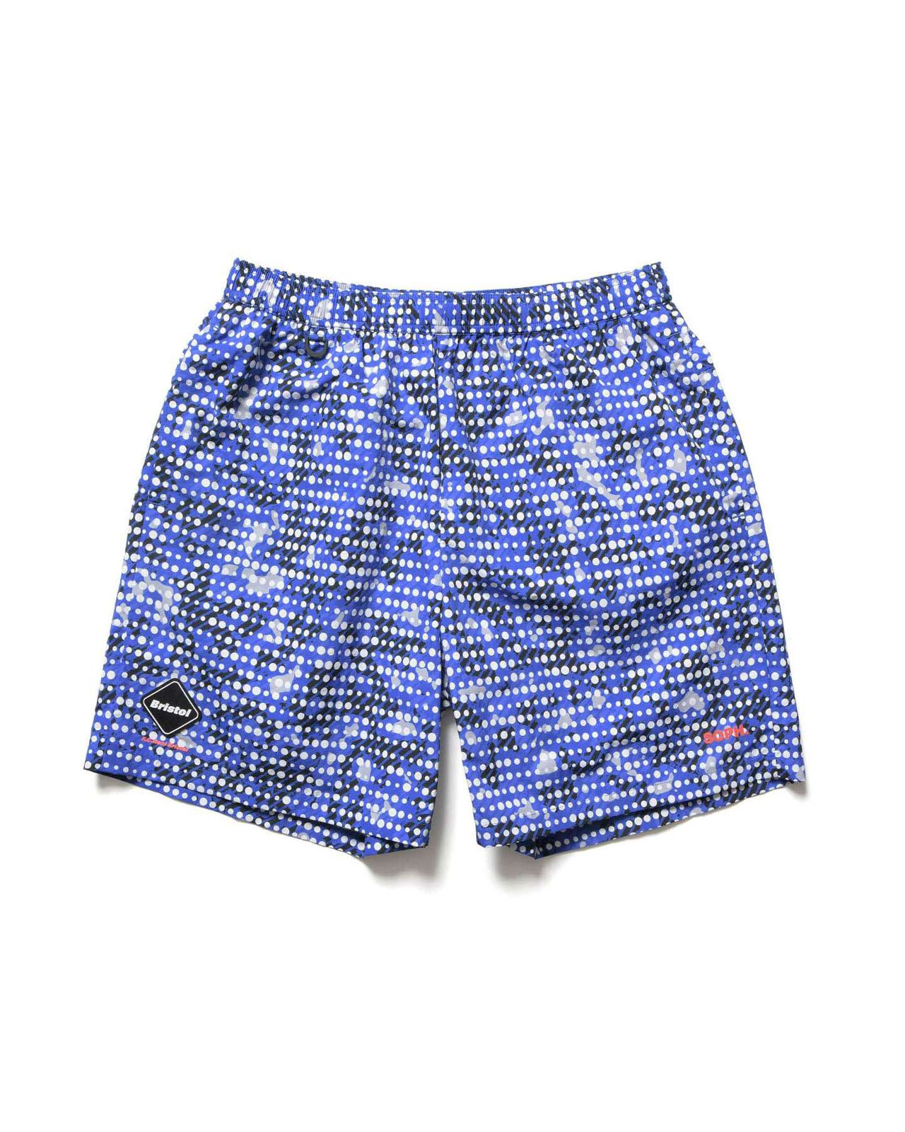 FRAGMENT: CAMOUFLAGE NYLON SHORTS,B, large image number 0