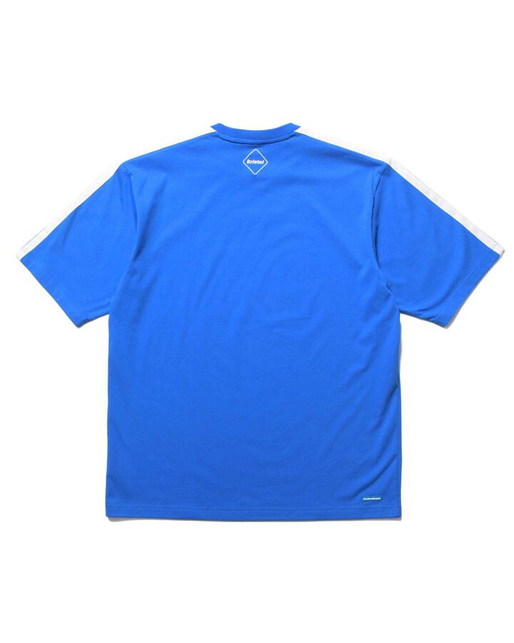 LINE TEAM S/S BAGGY TEE,BLUE, medium image number 1