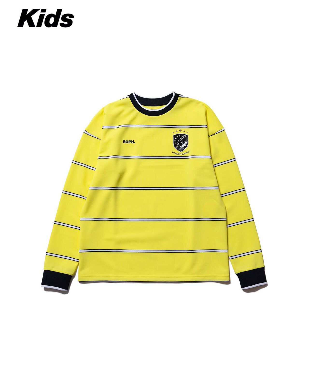 CHAMPIONS BORDER L/S GAME SHIRT,YELLOW, large image number 0