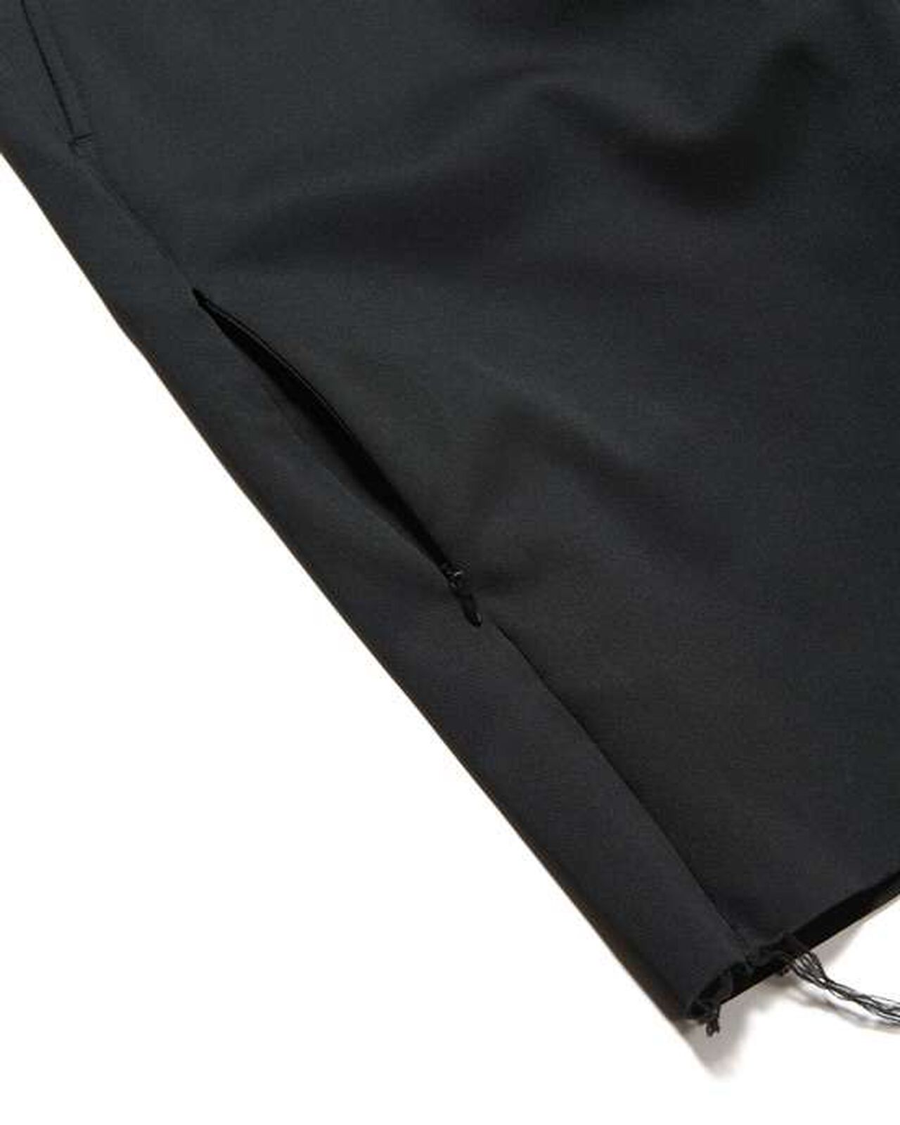 HIGH STRETCH PIQUE CUT OFF SHORTS,BLACK, large image number 2