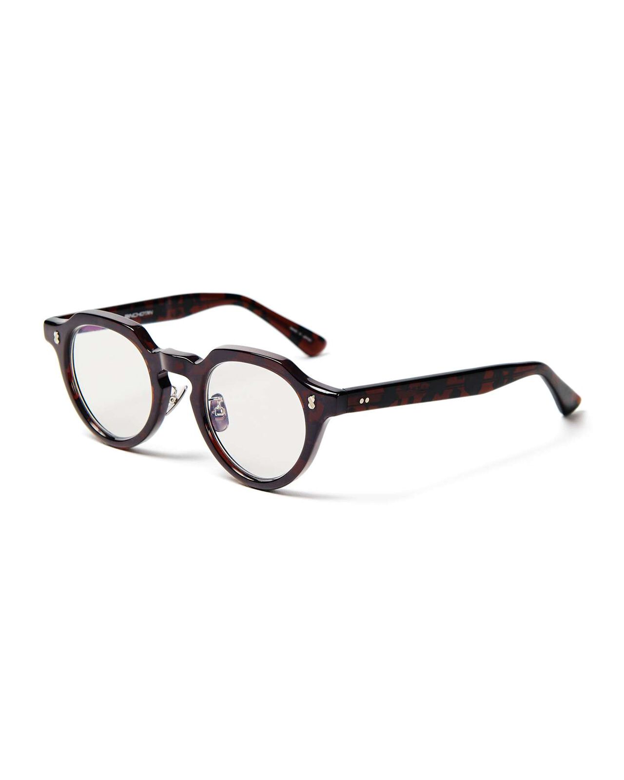備長炭 PANTO GLASSES,BROWN, large image number 1