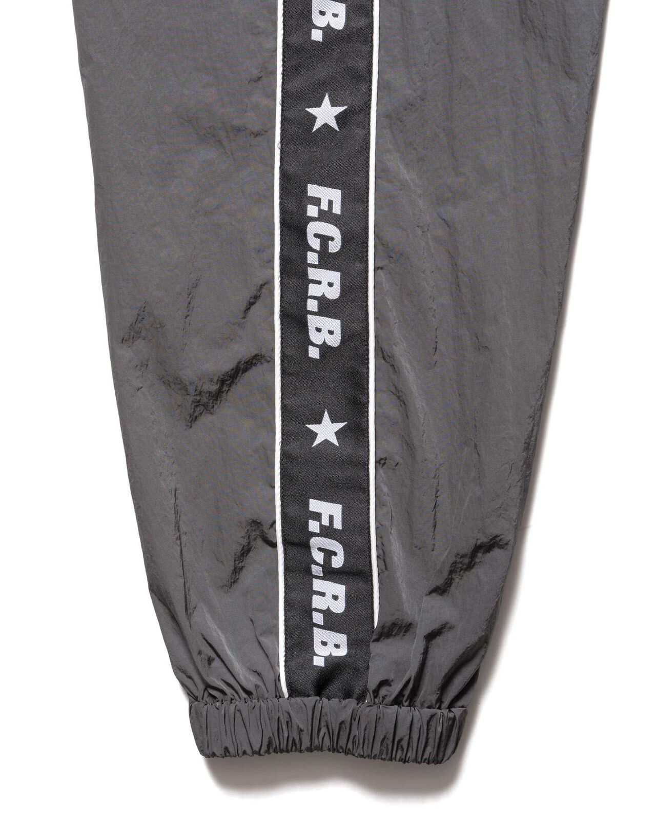NYLON CHAMBRAY PRACTICE PANTS,CHARCOAL GRAY, large image number 4