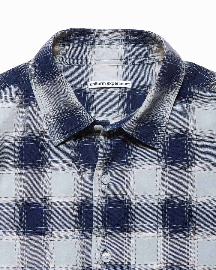 ROPE INDIGO RELAX-FIT SHIRT,OFF WHITE, medium image number 2