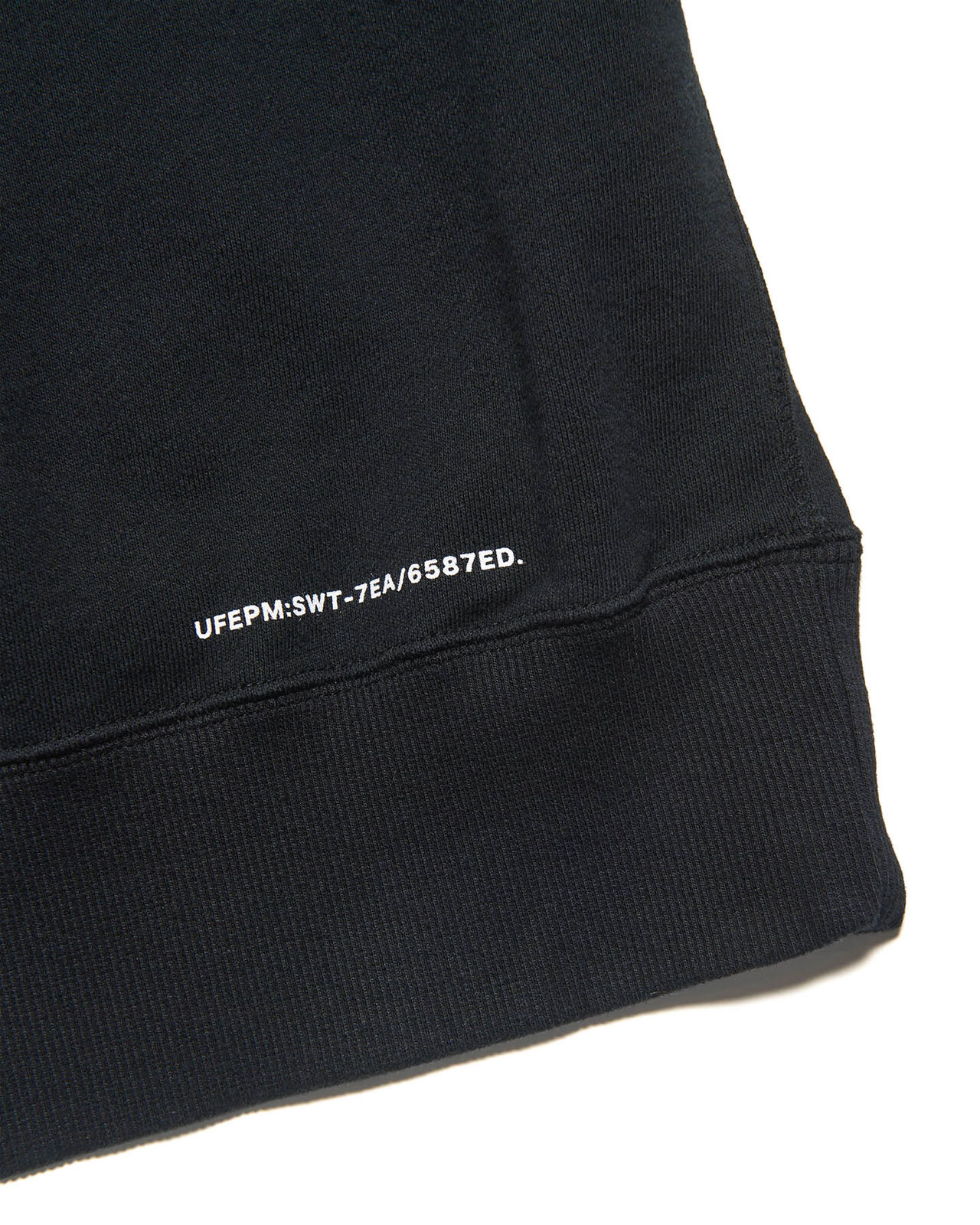 LOOSE SWEAT HOODIE,BLACK, large image number 3
