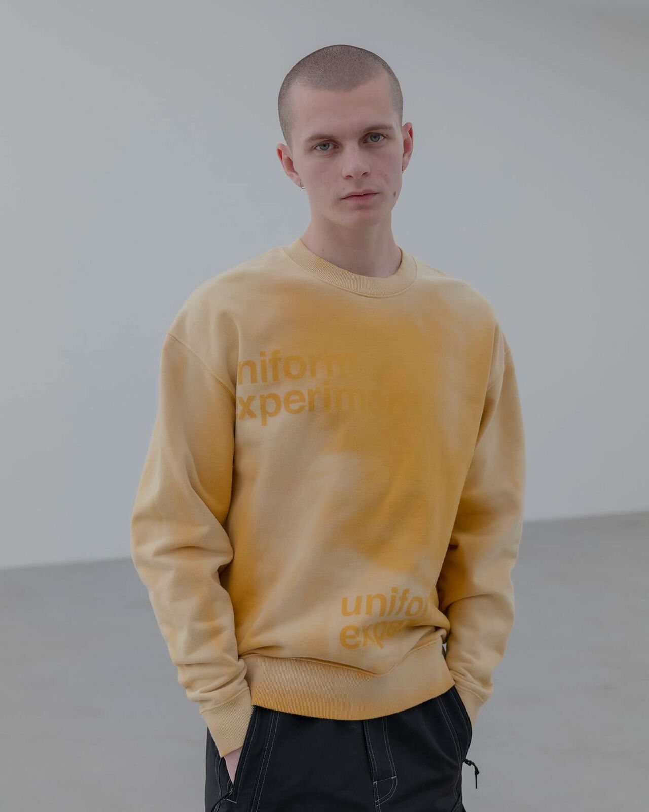 FADE SWEATSHIRT,RED, large image number 4