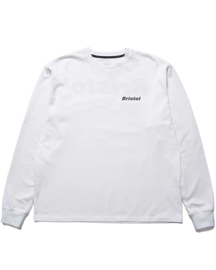 BRISTOL L/S BAGGY TEE,WHITE, medium