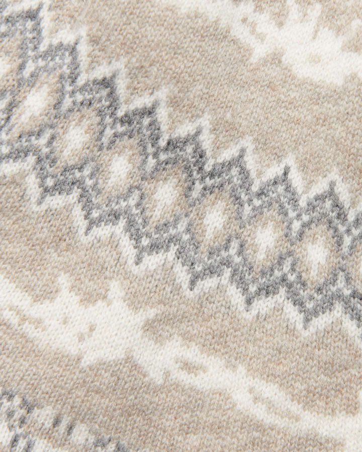 ENTANGLED NORDIC SWEATER,BEIGE, medium image number 3
