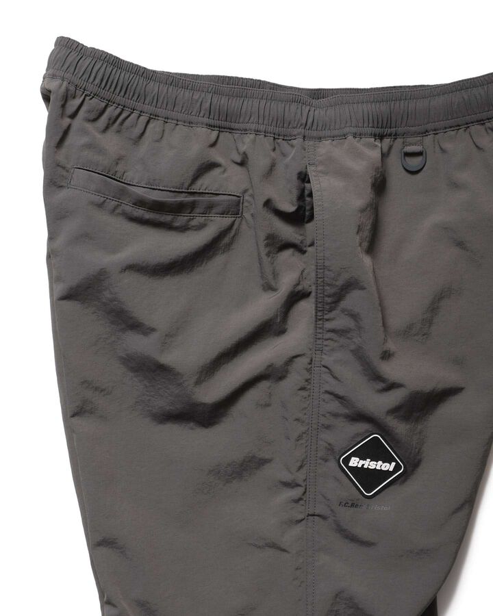 NYLON EASY PANTS,CHARCOAL GRAY, medium image number 2