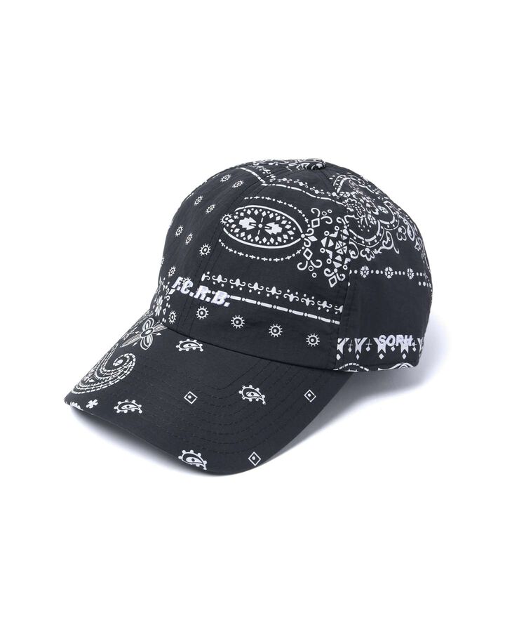 BANDANA NYLON CAP,BLACK, medium