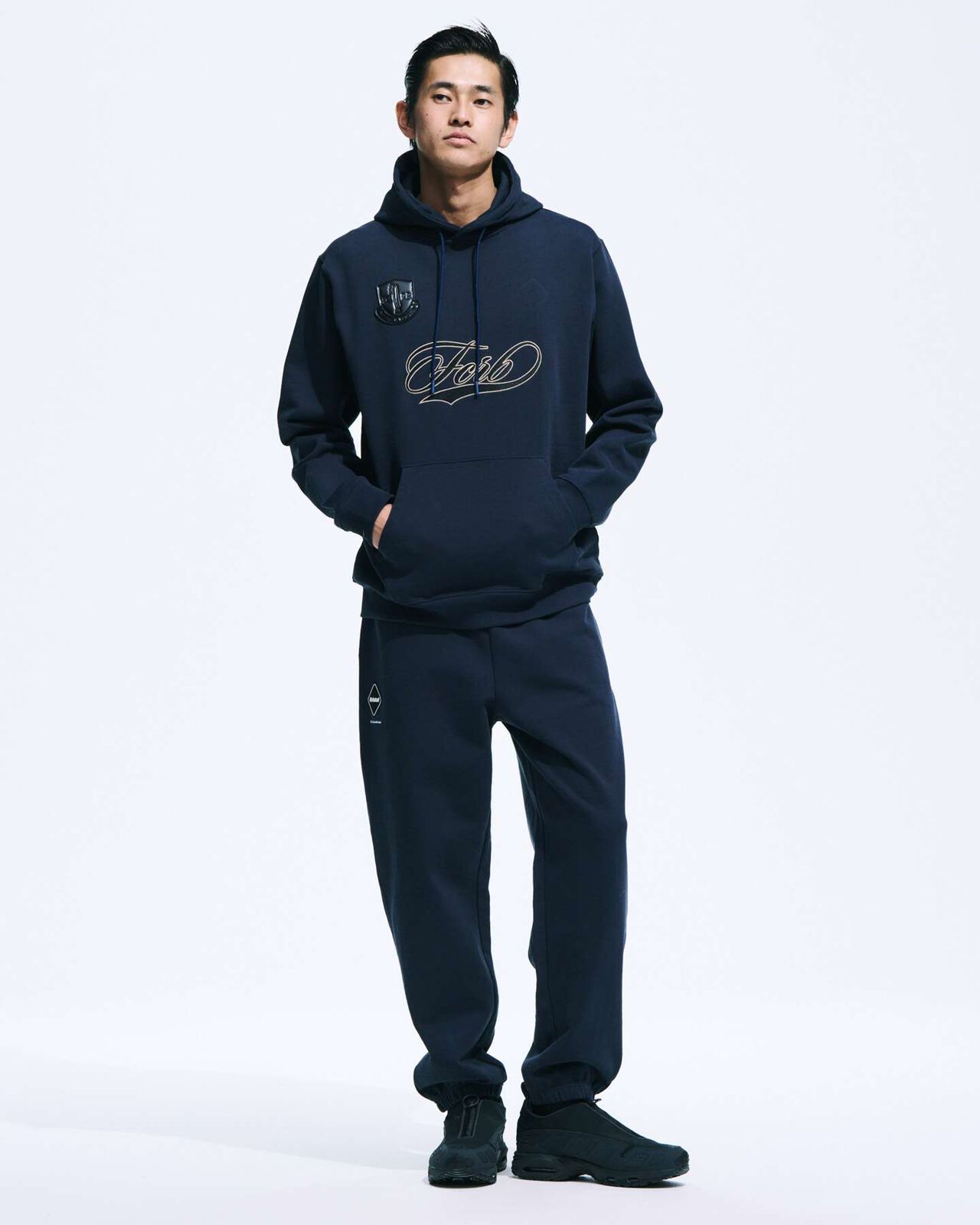 LETTERED SWEAT HOODIE,GREEN, large image number 5