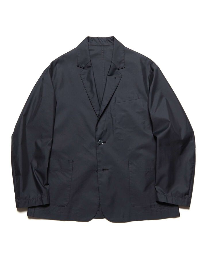 BROADCLOTH WIDE EASY JACKET,BLACK, medium