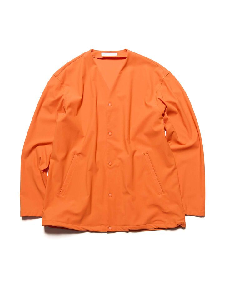4-WAY STRETCH CARDIGAN,ORANGE, medium