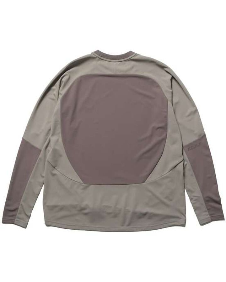 STREAM LINE L/S TOP,LIGHT BROWN, medium image number 1