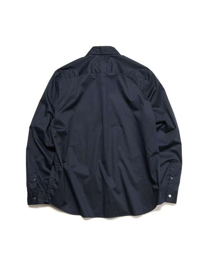 HIGHCOUNT TWILL REGULAR FIT SHIRT,NAVY, medium image number 1