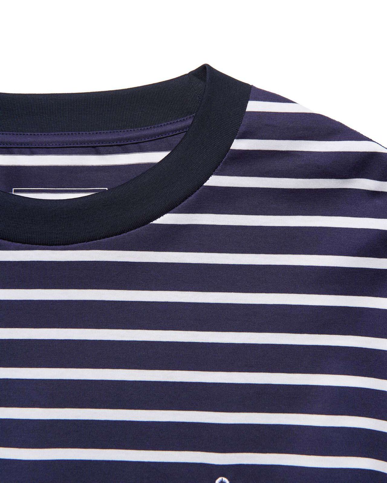 SCORPION BORDER L/S WIDE TEE,NAVY, large image number 2
