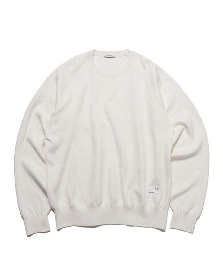 UE JACQUARD KNIT,WHITE, medium image number 1