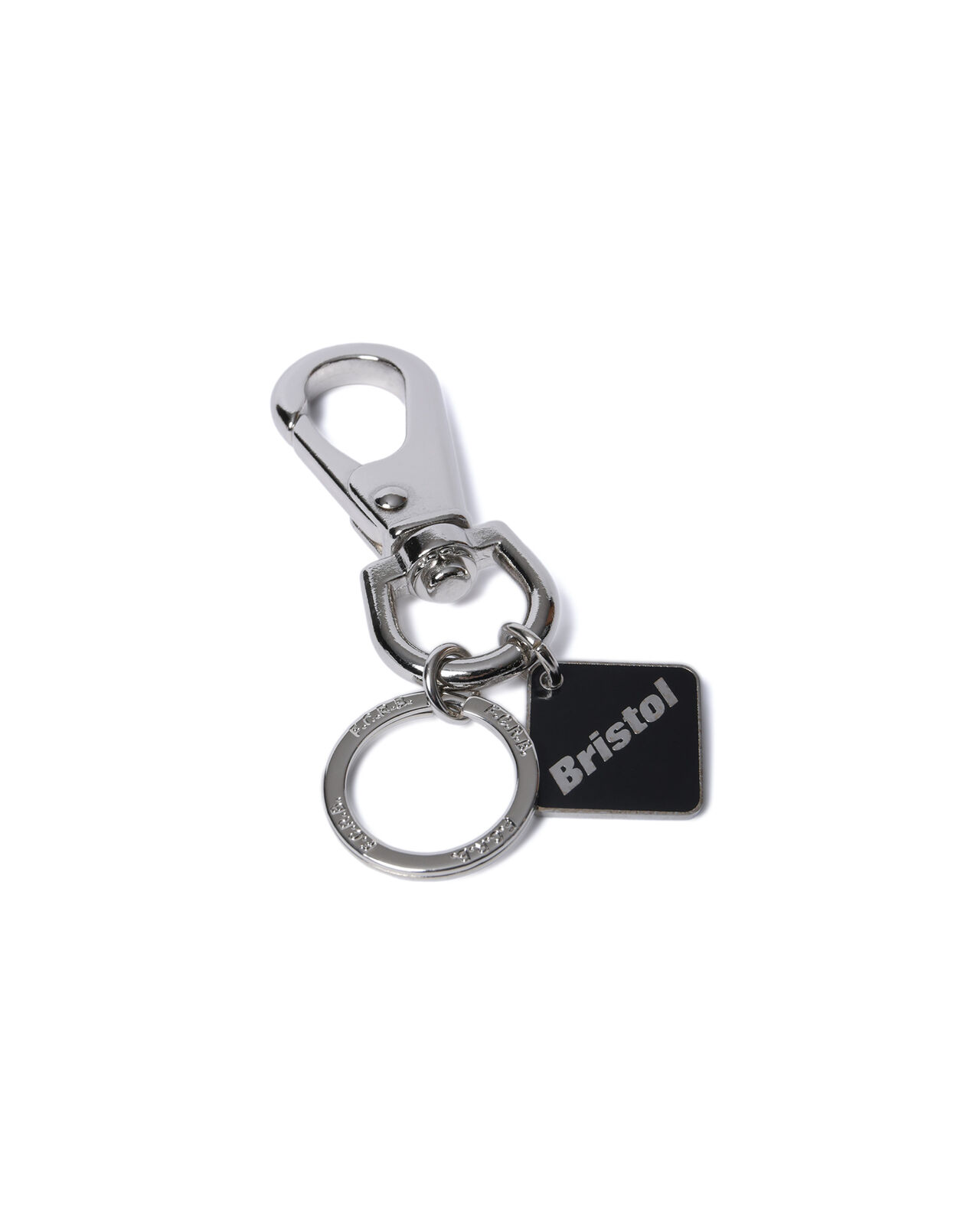 EMBLEM KEYRING,SILVER, large image number 0