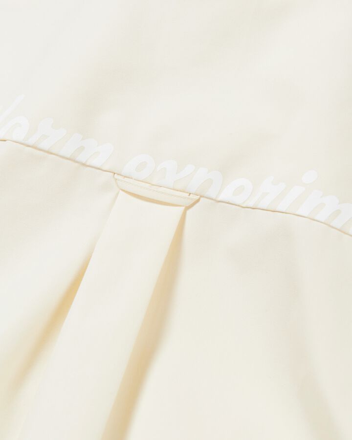 COTTON WEATHER YOKE LOGO PRINT S/S SHIRT,BEIGE, medium image number 2