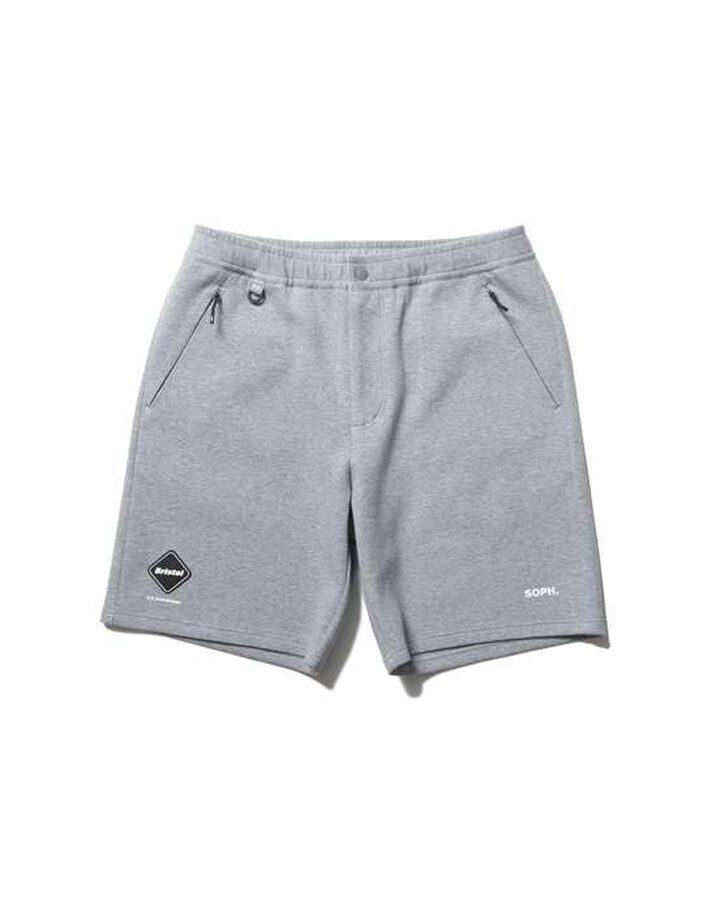 TECH SWEAT TRAINING SHORTS,GRAY, medium