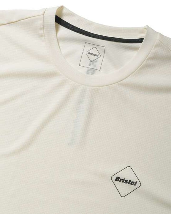 POLARTEC POWER DRY N/S TRAINING TOP,OFF WHITE, medium image number 1