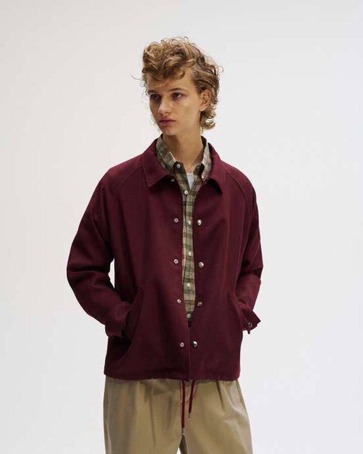 COACH JACKET,BURGUNDY, medium image number 5