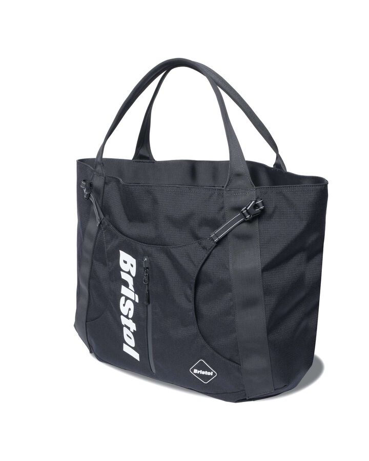 CORDURA RIPSTOP ADJUSTABLE TOTE BAG,BLACK, medium image number 1