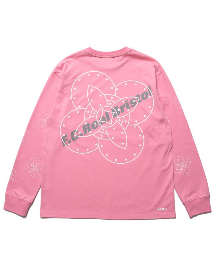56STARS L/S TEE,PINK, medium