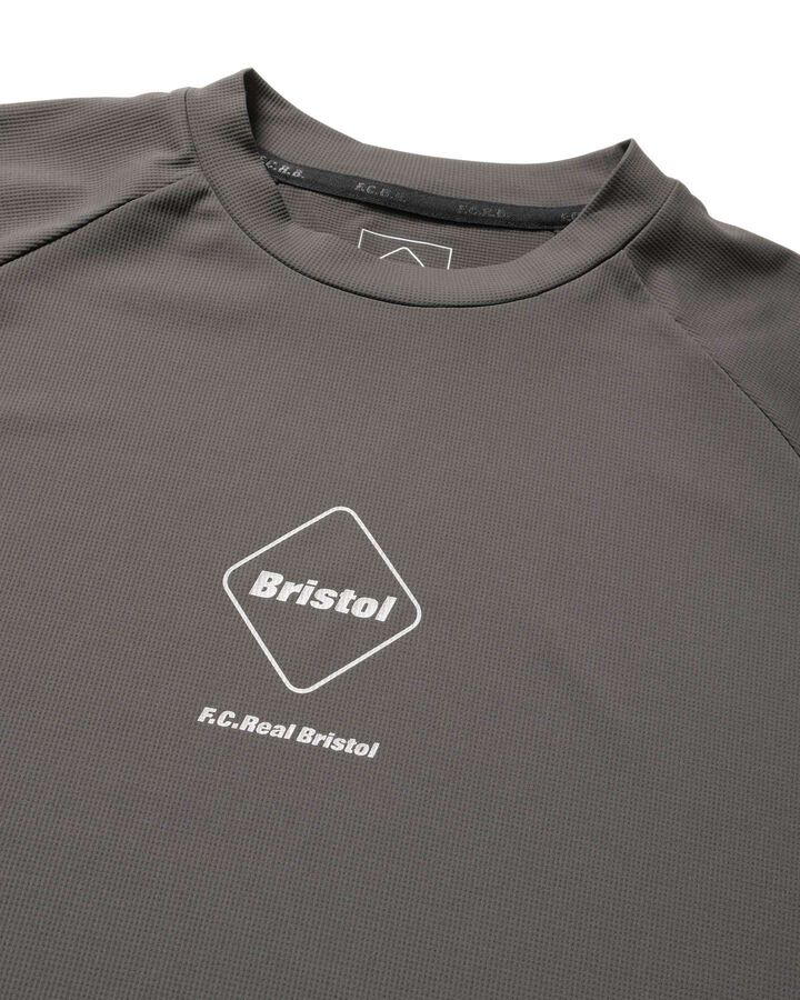 S/S TRAINING TOP&SHORTS,CHARCOAL GRAY, medium image number 5