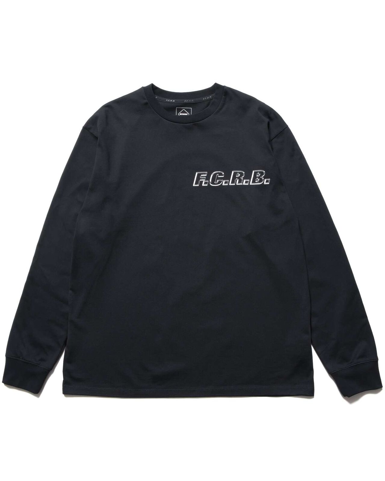 SHADOW EMBLEM L/S TEE,BLACK, large image number 1