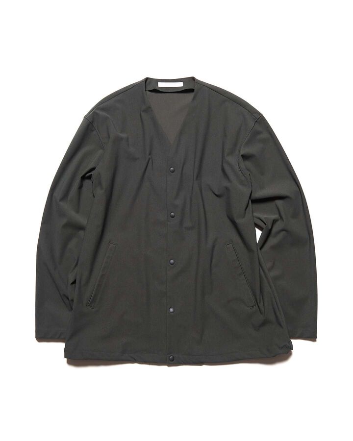4-WAY STRETCH CARDIGAN,CHARCOAL GRAY, medium