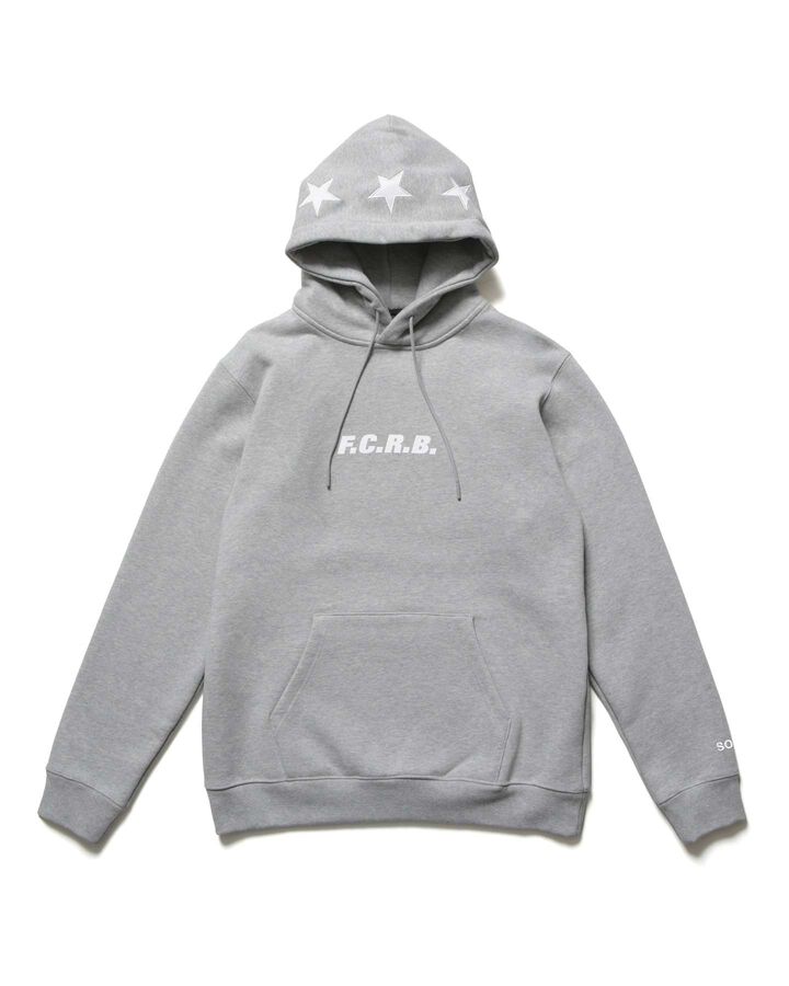 5-STAR PULLOVER SWEAT HOODIE,GRAY, medium