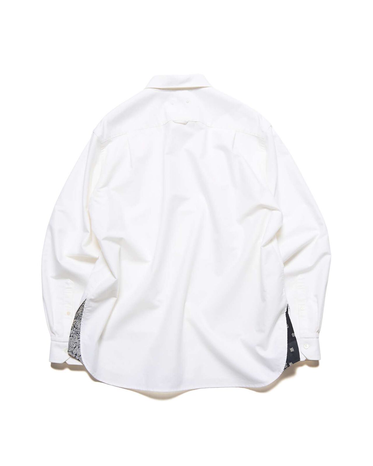 PATTERNED GUSSET SHIRT,WHITE, large image number 1