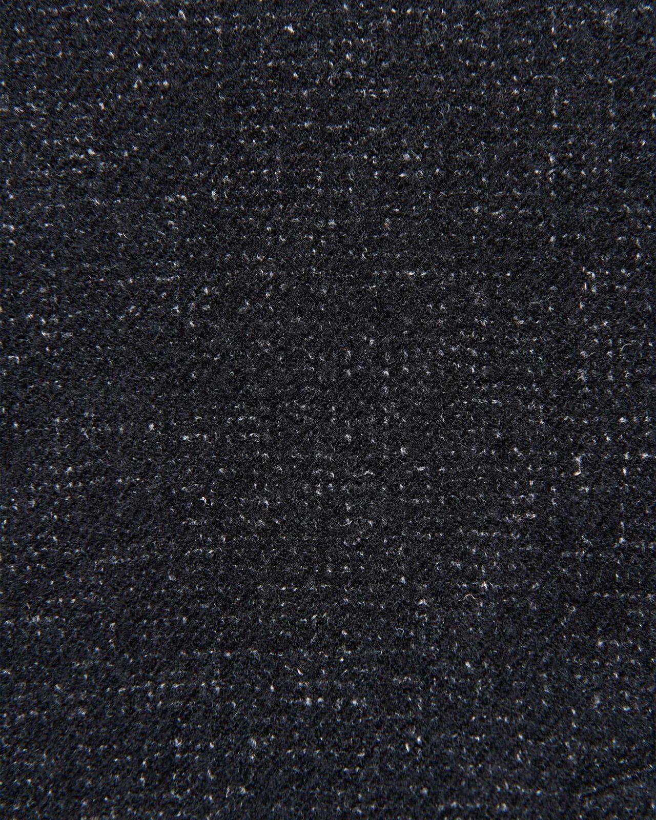 LINEN WOOL HOODED SHIRT,BLACK, large image number 5