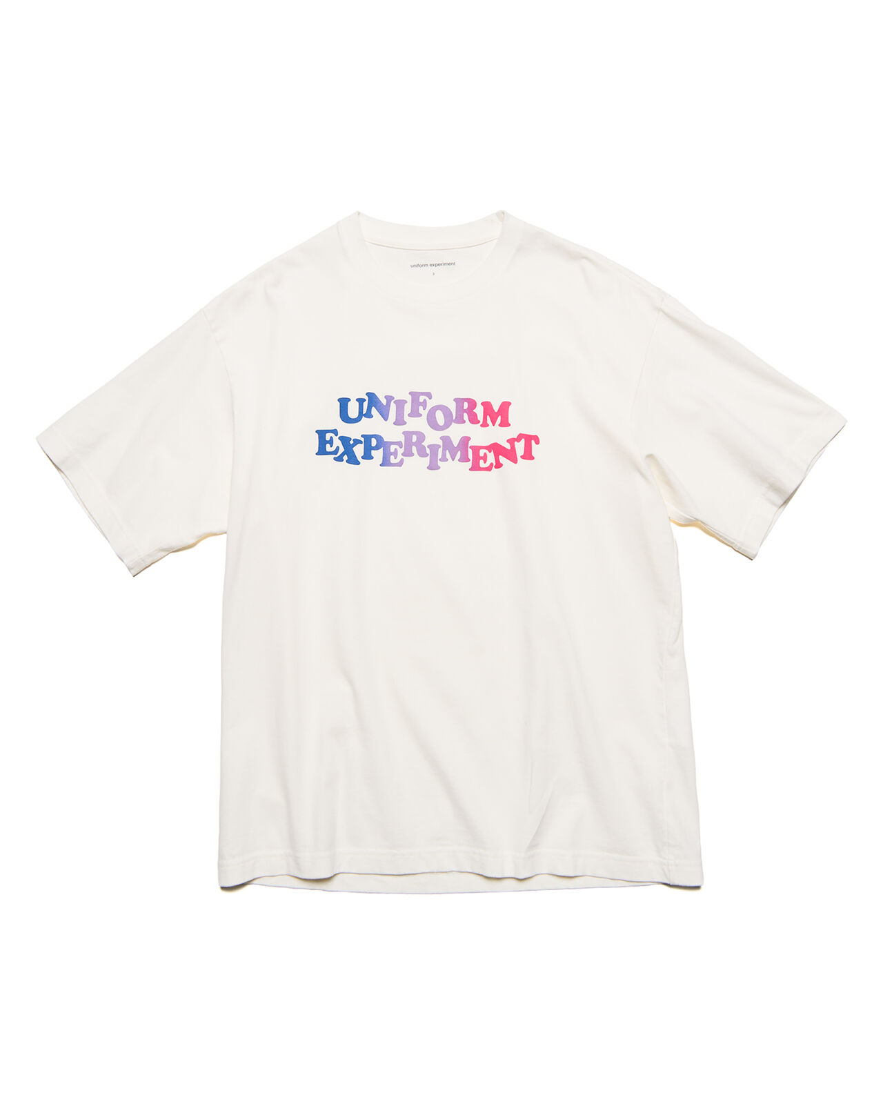 GRADATION LOGO S/S TEE,WHITE, large image number 0