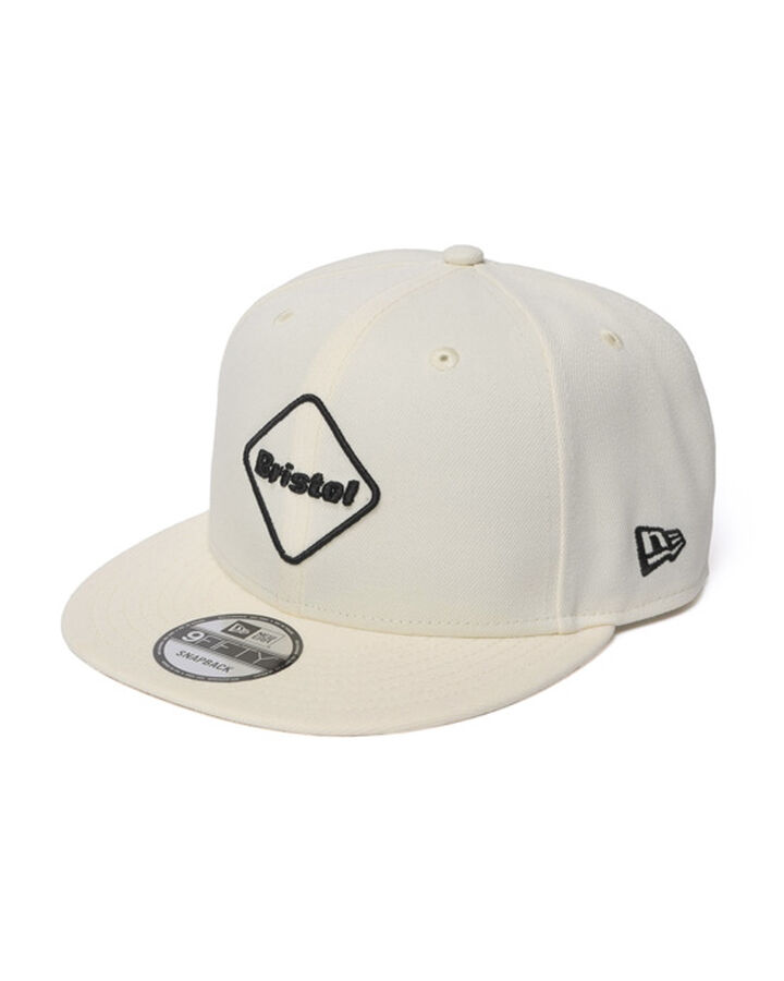NEWERA EMBLEM 9FIFTY CAP,OFF WHITE, medium