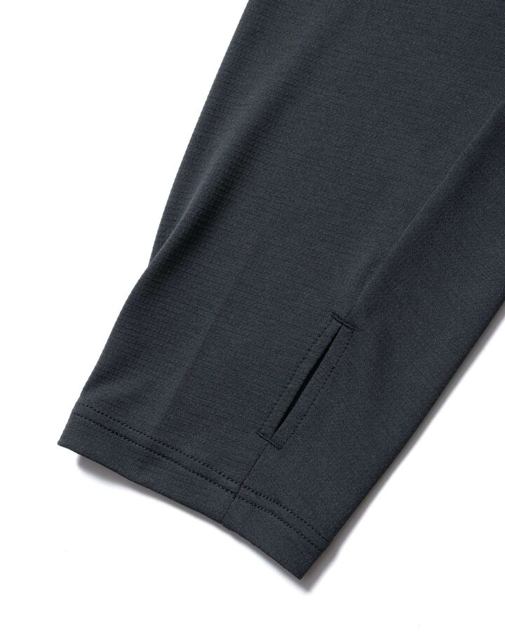 L/S MOCKNECK TOP,BLACK, medium image number 3